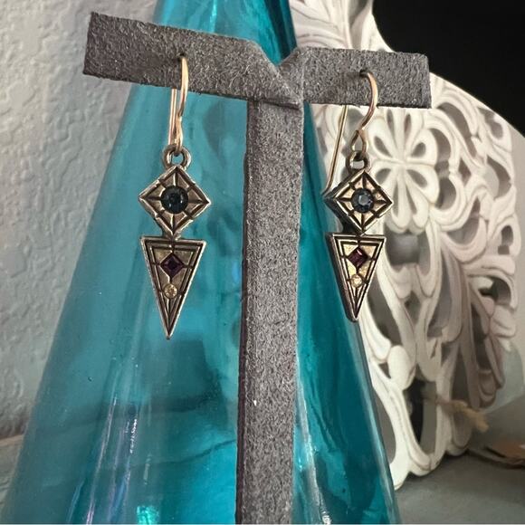 Patricia Locke Crystal Earrings - Picture 5 of 5